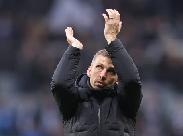 Wolves boss Gary O'Neil. O'Neil believes Newcastle United were 'lucky' to score twice against his side at St James' Park.