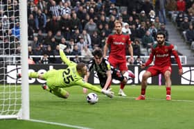 Tino Livramento scored Newcastle United's third during their 3-0 win against Wolves