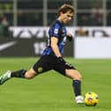 Inter Milan midfielder Nicolo Barella. Barella was wanted by Newcastle United in the summer but he is now reportedly attracting attention from Man Utd.