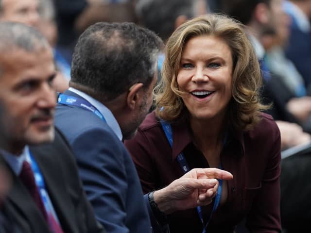 Newcastle United co-owner Amanda Staveley.(Photo by Stefan Rousseau - WPA Pool/Getty Images)