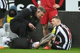 Trippier was substituted just after half-time against Wolves after suffering a calf injury. 