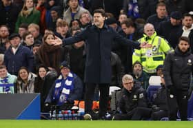 Chelsea manager Mauricio Pochettino. The Blues face Newcastle United on Monday night.