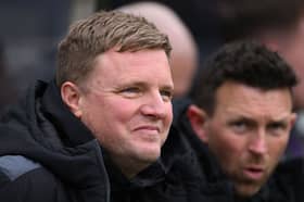 Newcastle United head coach Eddie Howe.