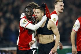 Yankuba Minteh has been in fine form for Feyenoord recently. 
