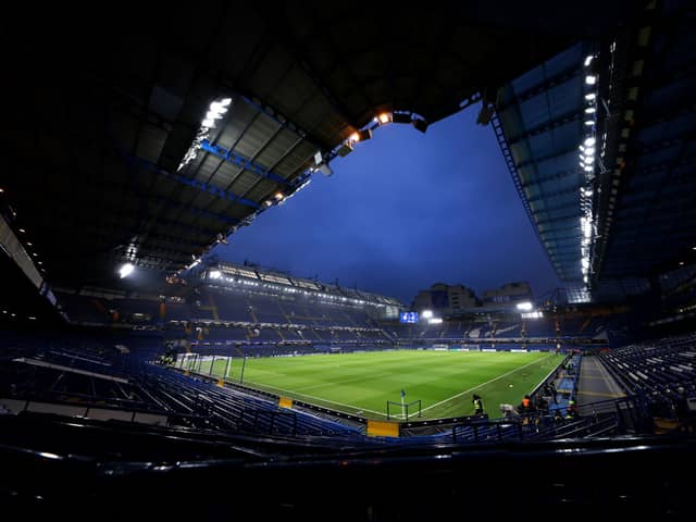 A general view inside the stadium prior to the Premier League match between Chelsea FC and Newcastle United at Stamford Bridge on March 11, 2024 in London, England. (Photo by Alex Pantling/Getty Images)