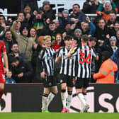 Tino Livramento scored his first ever Newcastle United goal against Wolves.