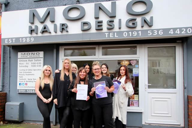 Mono Hair Design win national award

Credit: JAM Prints and Marketing