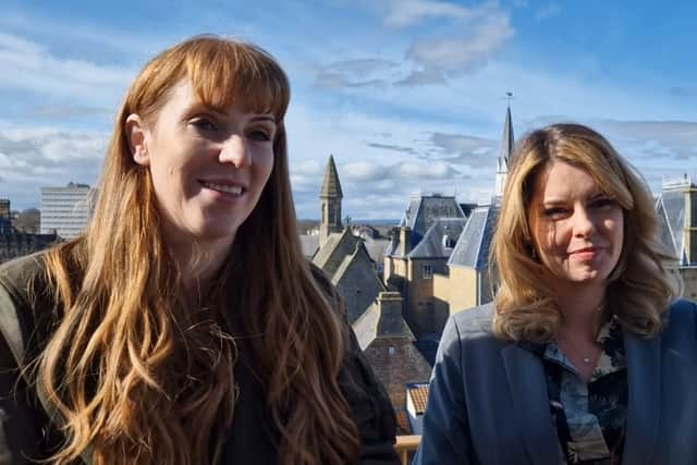 Angela Rayner travelled to the North East to launch Labour and Kim McGuinness' campaign to become the first North East Mayor.