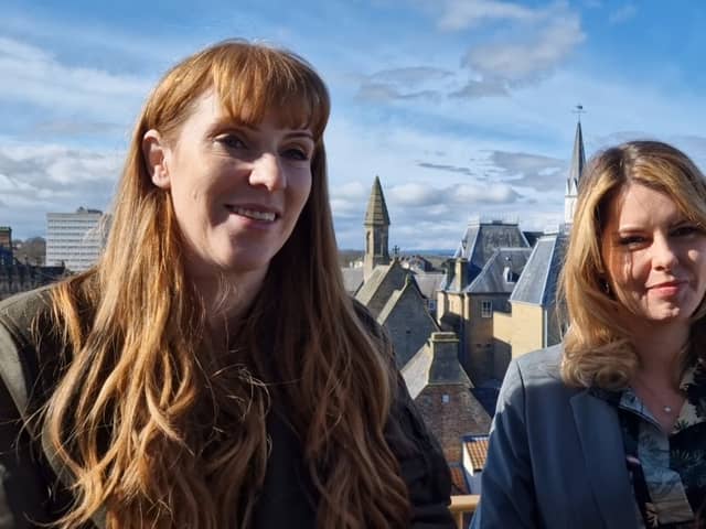 Angela Rayner travelled to the North East to launch Labour and Kim McGuinness' campaign to become the first North East Mayor.