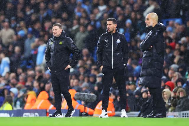 Newcastle United head coach Eddie Howe. The Magpies were defeated by Manchester City in the FA Cup on Saturday evening.
