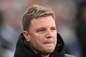 Newcastle United head coach Eddie Howe