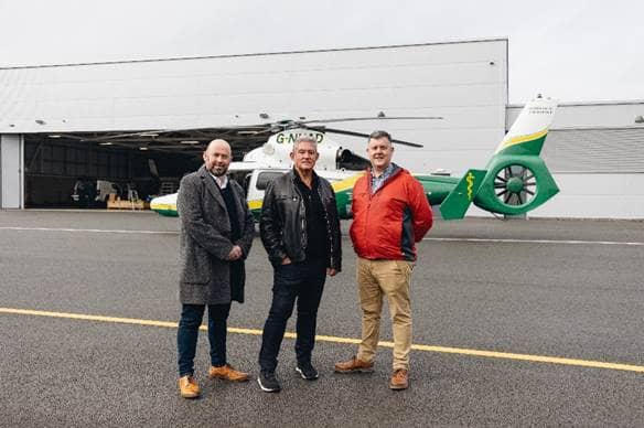 Clarendon Fine Art will proudly unveil an exciting new partnership between extreme artist Philip Gray and the Great North Air Ambulance Service