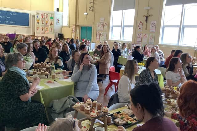 Women enjoying the afternoon tea