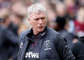 West Ham manager David Moyes.