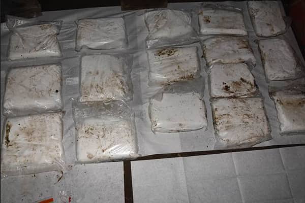 Drugs thought to worth £1m on the streets were seized from two South Tyneside properties.
