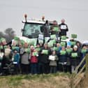 Residents From The “Saving The Fellgate Green Belt” Campaign At The Event In March On Farmland Impacted By The Plans.