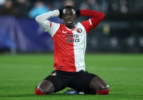 Yankuba Minteh is on loan from Newcastle United at Feyenoord. 