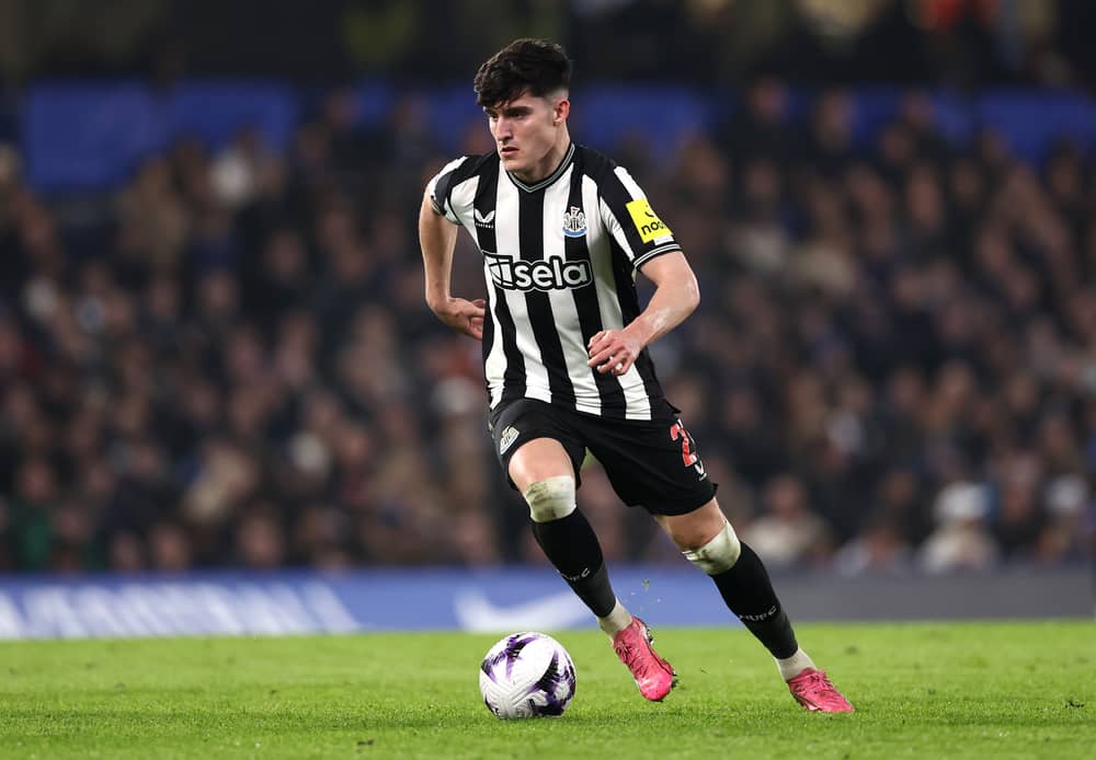 Newcastle United defender Tino Livramento