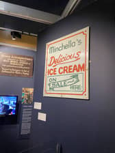 Signage in the museum