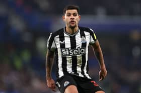 Newcastle United midfielder Bruno Guimaraes. Real Madrid have been linked with a move for the Brazilian this summer.