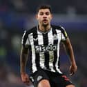 Newcastle United midfielder Bruno Guimaraes. Real Madrid have been linked with a move for the Brazilian this summer.