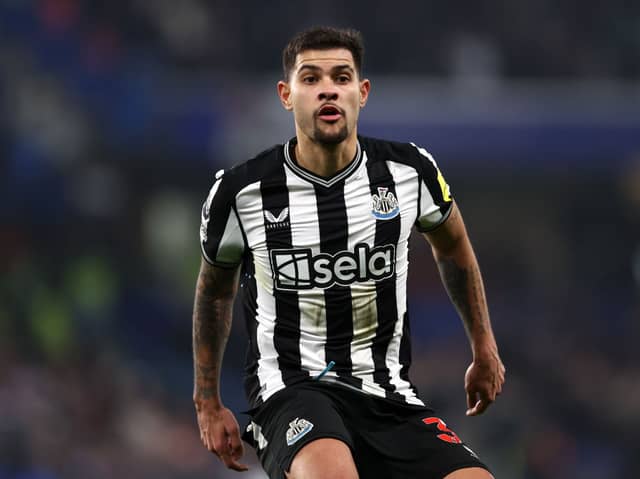 Newcastle United midfielder Bruno Guimaraes. Real Madrid have been linked with a move for the Brazilian this summer.