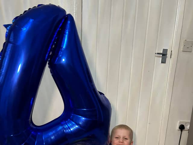 Elijah's fourth birthday celebrations
