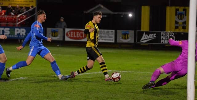 Hebburn Town are back in action on Monday when they host Ashington (photo Tyler Lopes)