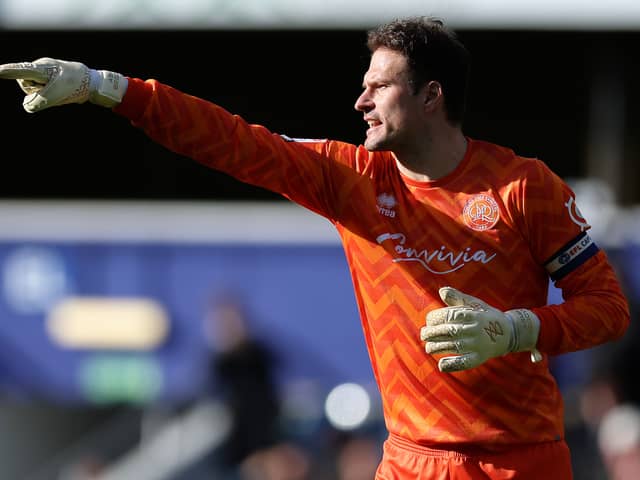 QPR goalkeeper Asmir Begovic 