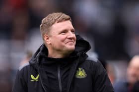 Newcastle United head coach Eddie Howe.