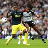 Joe Willock was substituted in the first half of Newcastle United's win over Fulham.