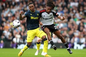 Joe Willock was substituted in the first half of Newcastle United's win over Fulham.