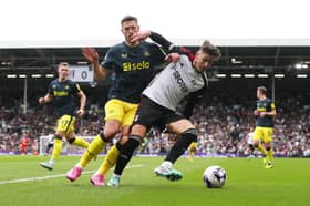 Fulham midfielder Tom Cairney. Cairney believes Newcastle United employed 'clever' tactics to slow the game down and in their favour on Saturday.