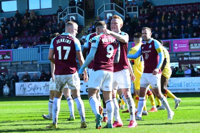 South Shields scored seven to defeat Birshop's Stortford.