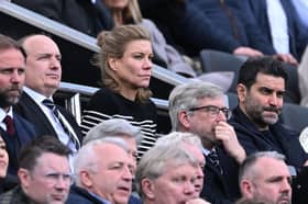 Newcastle United co-owners Amanda Staveley and Mehrdad Ghodoussi. 