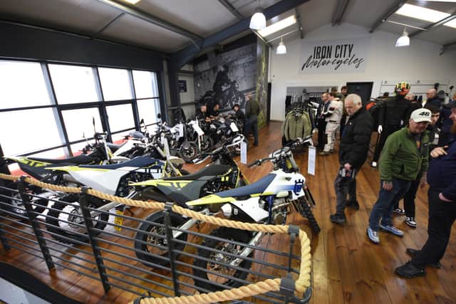 Visitors to the dealership will be able to test drive and purchase new and used KTM, Husqvarna, GASGAS and Royal Enfield motorcycles. Photo: Ian Mcclelland Media.