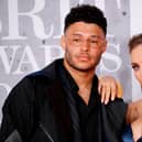 Former Liverpool midfielder Alex Oxlade-Chamberlain and his partner Perrie Edwards.