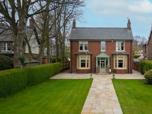 This stunning property, on West Park Road, is on the property market for an asking price of £1,250,000. Photo: Michael Hodgson (via Rightmove).