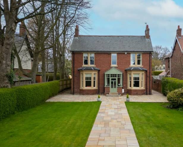 This stunning property, on West Park Road, is on the property market for an asking price of £1,250,000. Photo: Michael Hodgson (via Rightmove).