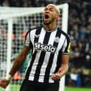 Newcastle United midfielder Joelinton. The Brazilian has agreed a new 'long term' contract with the club.