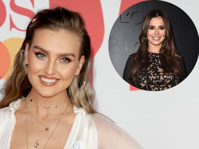 Girls Aloud star Cheryl and her son Bear spoke with Perrie on the phone during a BBC Radio 1 appearance.