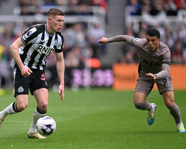 Newcastle United midfielder Elliot Anderson. (Photo by Stu Forster/Getty Images) 