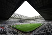 St James' Park, the home of Newcastle United