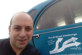 Matthew Hollis's coast to coast trip in his Citroen 2CV with no SatNav.