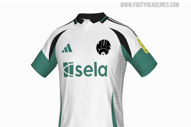 Newcastle United 2024-25 third shirt design leak.