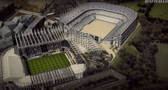 A St James' Park rebuild concept by Bondibot