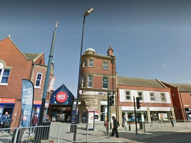 Former HSBC bank at Fowler Street, South Shields 