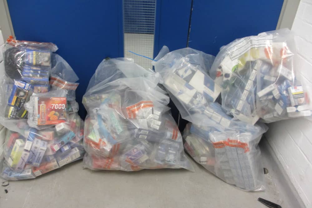 This activity took place under Operation CeCe, a National Trading Standards initiative in partnership with HMRC to tackle illegal tobacco.