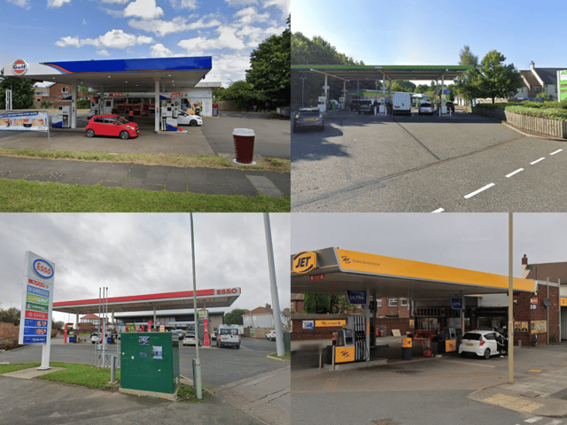 These are the cheapest places for fuel in South Tyneside on Monday, April 22. Photo: Google Maps.