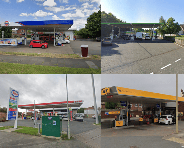 These are the cheapest places for fuel in South Tyneside on Monday, April 22. Photo: Google Maps.